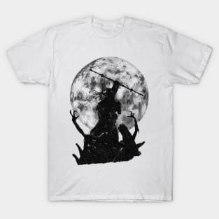 Predator Kill Alines In the Moon T-Shirt